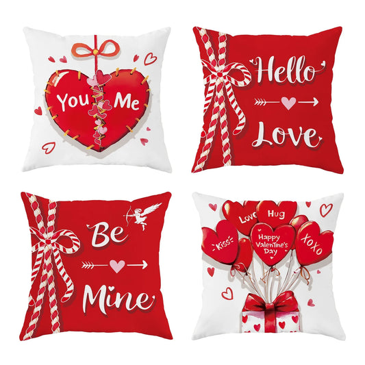 Coussins Romantiques de Saint-Valentin – Douceur & Élégance