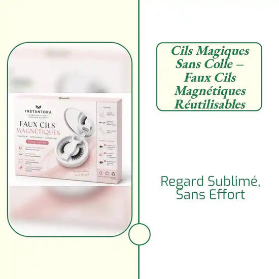 Cils Magiques Sans Colle &ndash; Faux Cils Magn&eacute;tiques R&eacute;utilisables by@Outfy